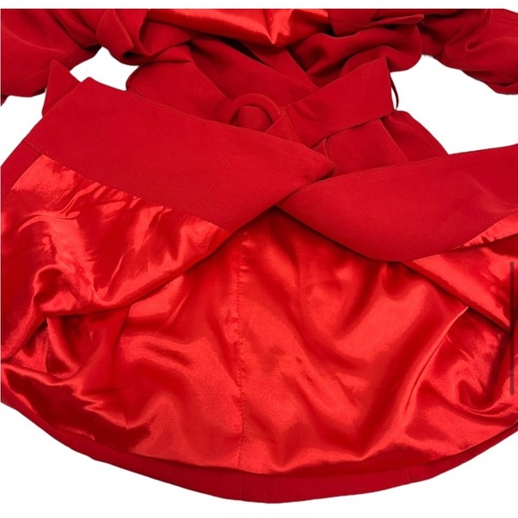 superdown Joan Belted Blazer Dress Red Mini - Picture 11 of 12